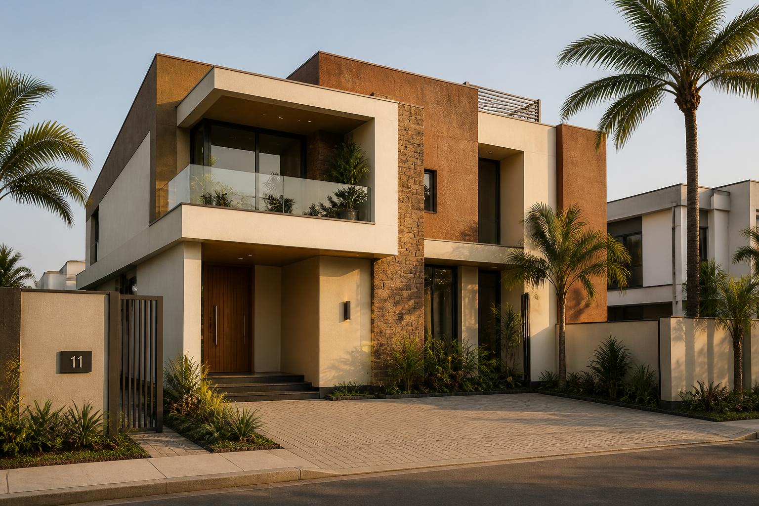 Premium contemporary Nigerian residential home delivered by Koinnis Properties